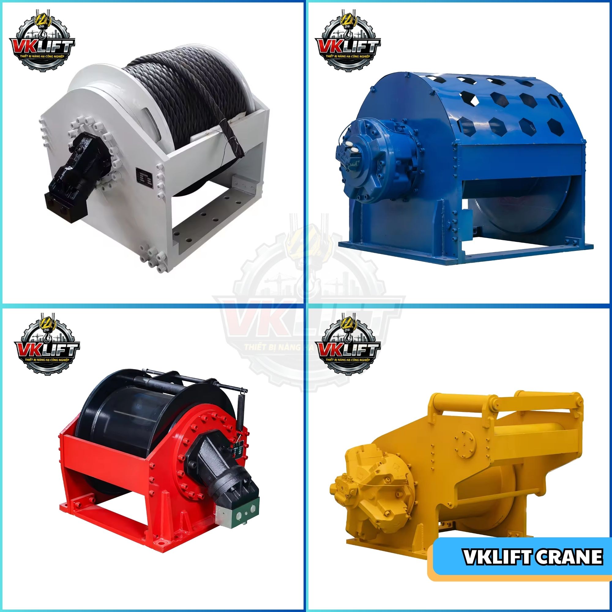 Hydraulic Winch hộp giảm tốc hành tinh và bánh răng trụ – Khác nhau như thế nào?