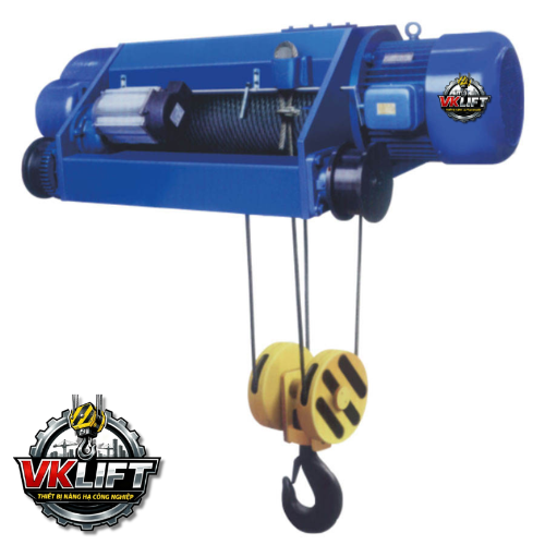 Tời nâng cáp điện xe con dầm đôi VKCD - VKLIFT
