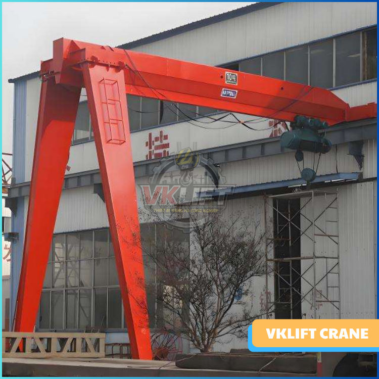 Bán cổng trục dầm đơn – Giải pháp tiết kiệm chi phí nhưng vẫn đảm bảo hiệu suất - VNID
