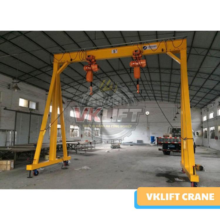 Ưu nhược điểm của cổng trục đẩy tay trong sản xuất - VNID