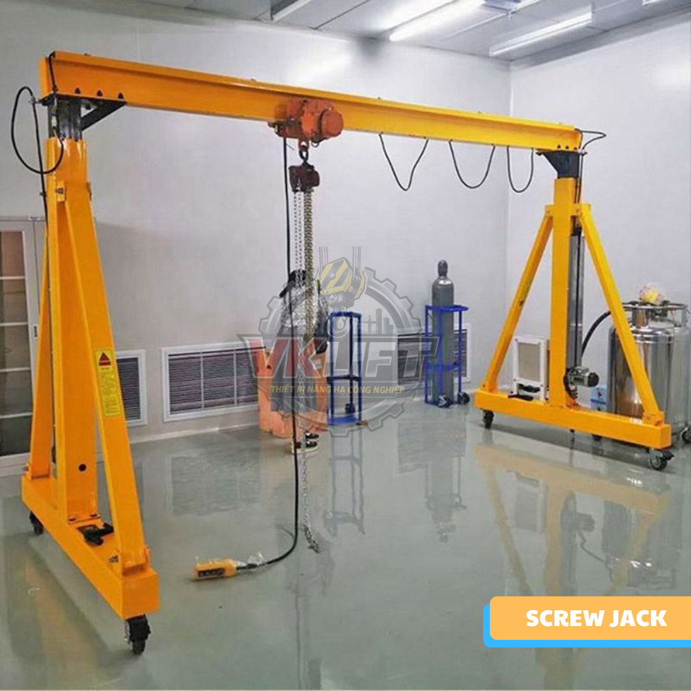 Các yếu tố ảnh hưởng đến giá cổng trục đẩy tay - VNID