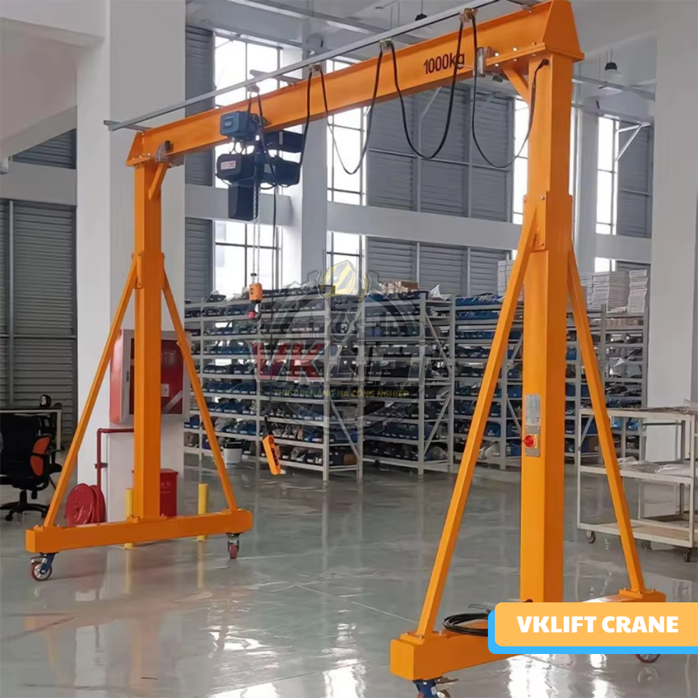 Quy trình bảo trì cổng trục đẩy tay giúp tăng tuổi thọ thiết bị - VNID
