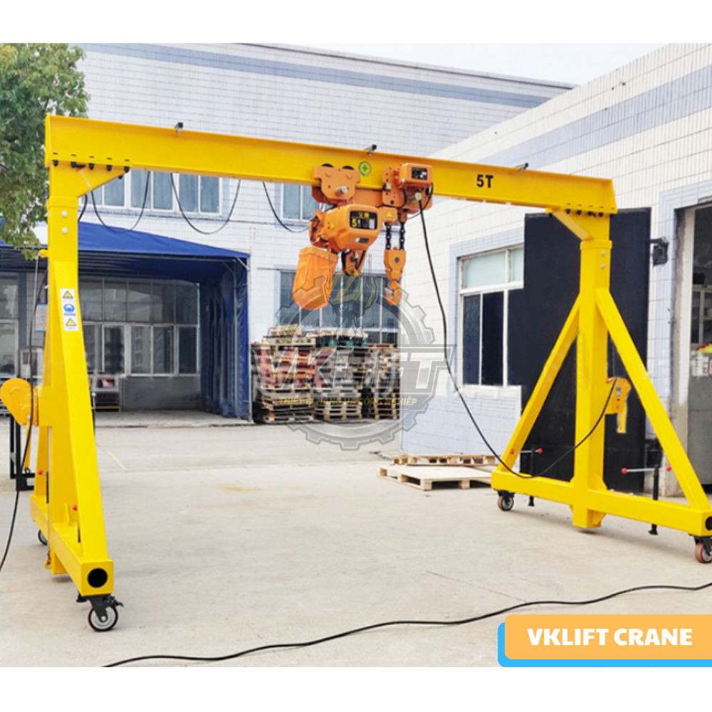 Tiêu chuẩn an toàn khi vận hành cổng trục đẩy tay - VNID