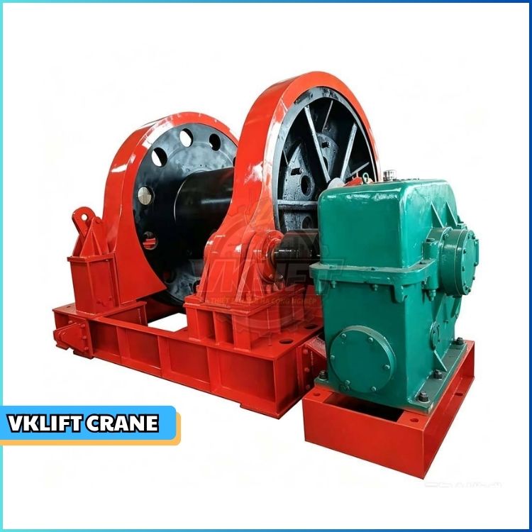 Tời kéo tầu đồng bộ 10 tấn