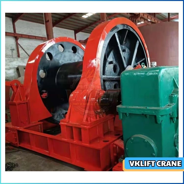 Tời kéo đồng bộ tải trọng 10 tấn
