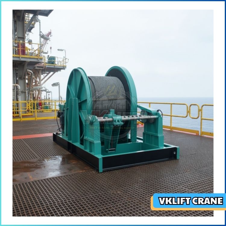 Hydraulic Winch trong ngành dầu khí – Giải pháp nâng hạ an toàn, bền bỉ