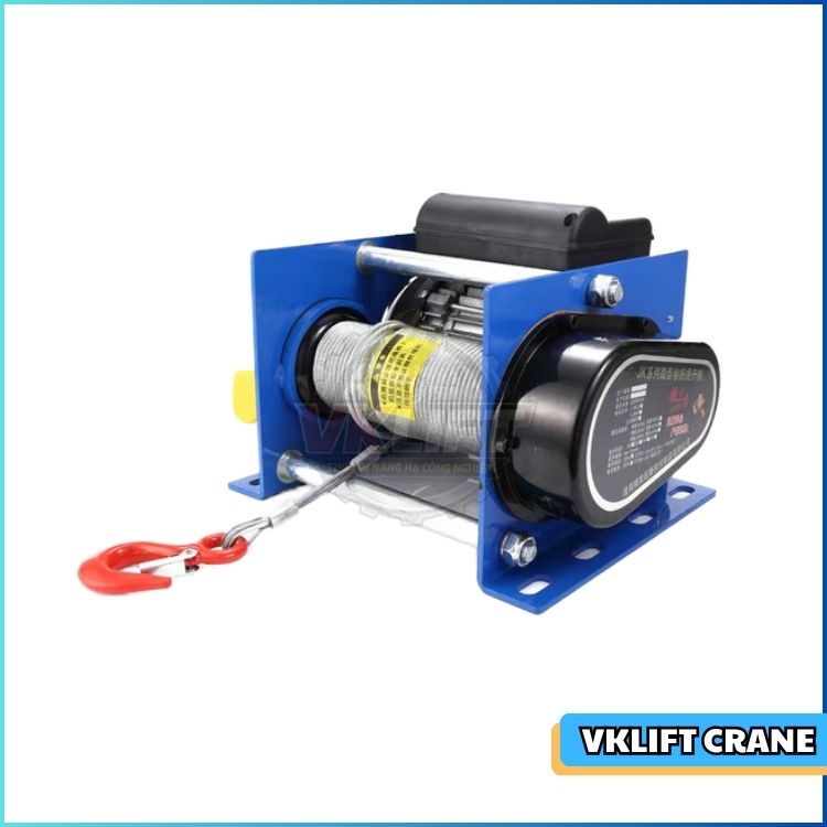 Tời kéo 1 pha mini