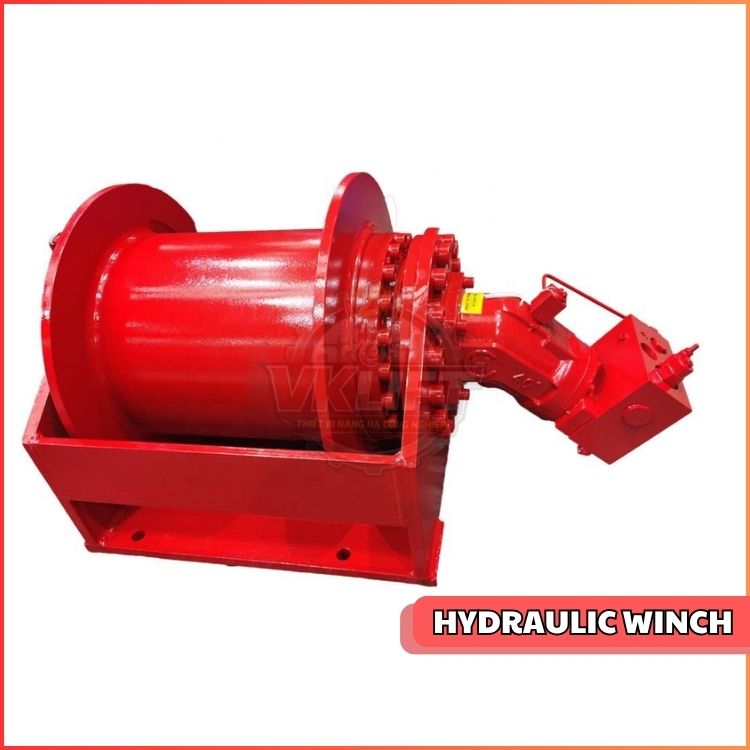 AF Hydraulic Winch | Tời Nâng Thủy Lực Heavy Duty Tải Trọng 20–700 kN