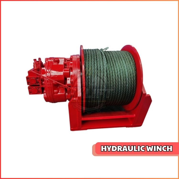 GW Hydraulic Winch | Tời nâng thủy lực 10–100kN chính hãng