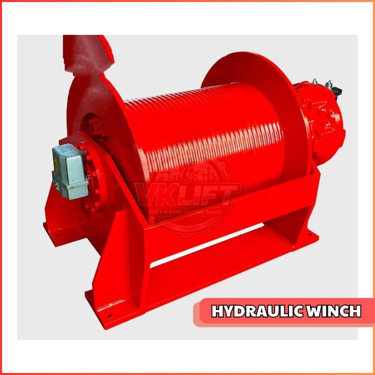 GWL Hydraulic Winch | Tời nâng thủy lực tải trọng lớn 50–100 kN