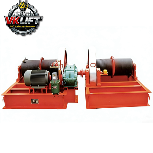 Tời nâng cửa van phẳng QPG-2x50 - VKLIFT