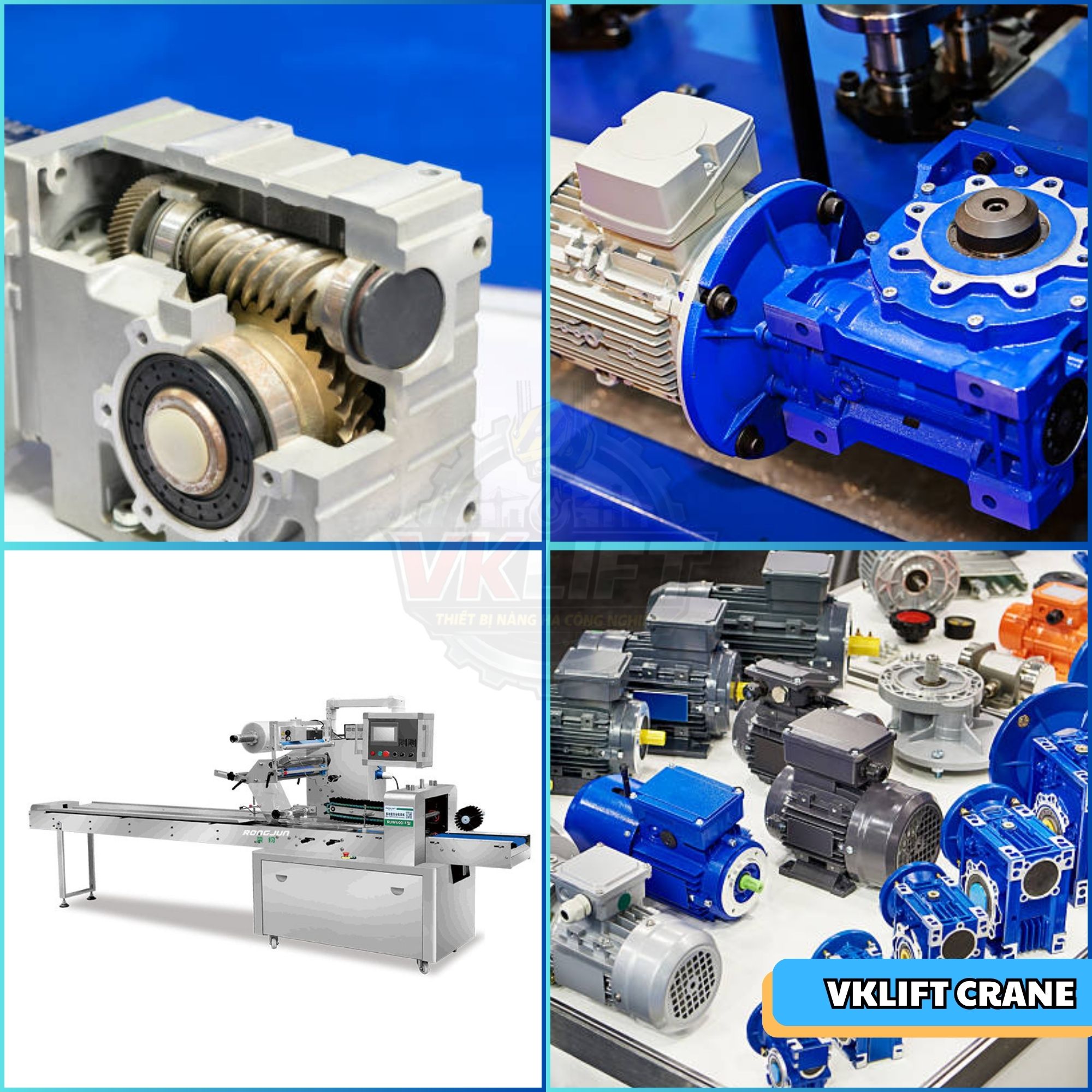 Hộp giảm tốc liền động cơ và rời động cơ: Nên chọn loại nào