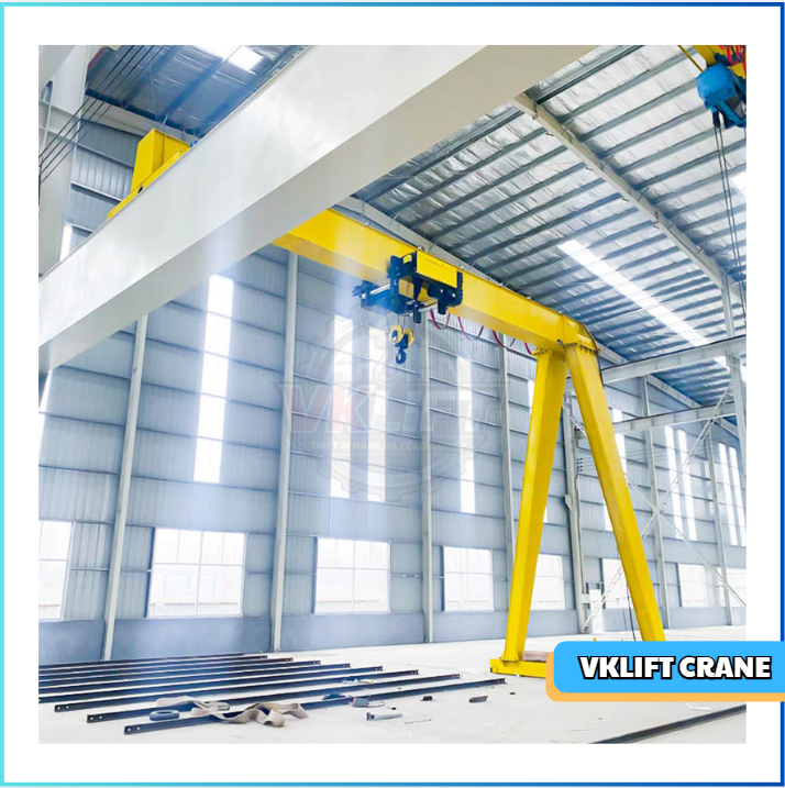 Bán cổng trục dầm đơn 5 tấn