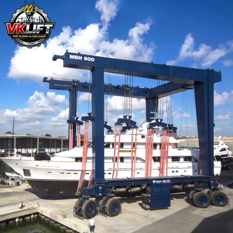 Cổng trục bánh lốp siêu trường ( trên 200 tấn) - VNID