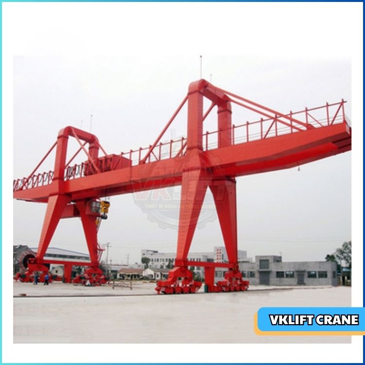 Cổng trục hai dầm 150/30 tấn