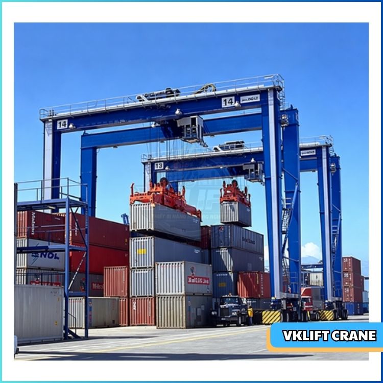 Cổng trục cảng bốc xếp container