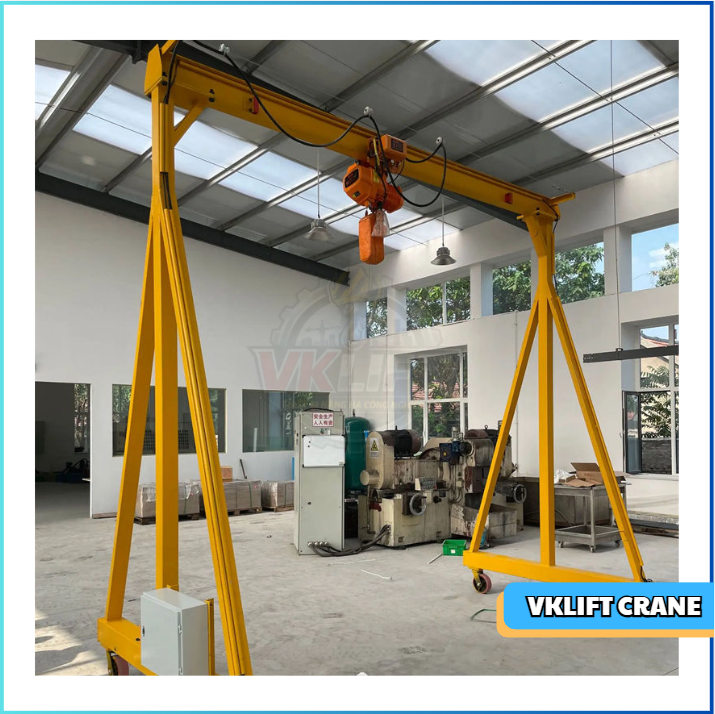 Cổng trục đẩy tay 1 tấn