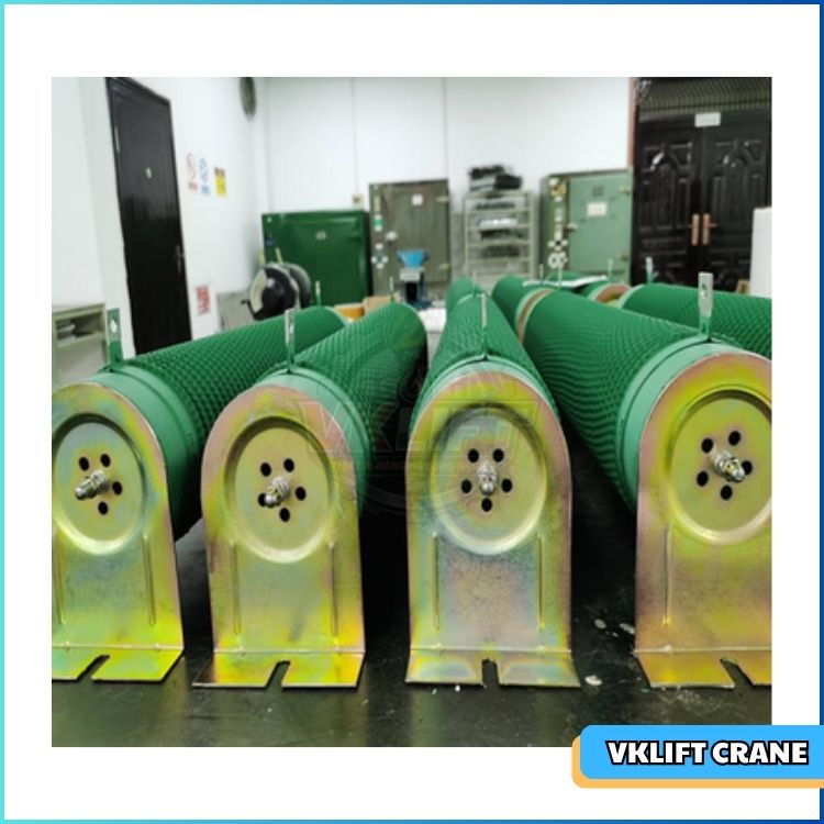 Sơ đồ đấu điện trở xả với biến tần chuẩn kỹ thuật cho cầu trục - VNID
