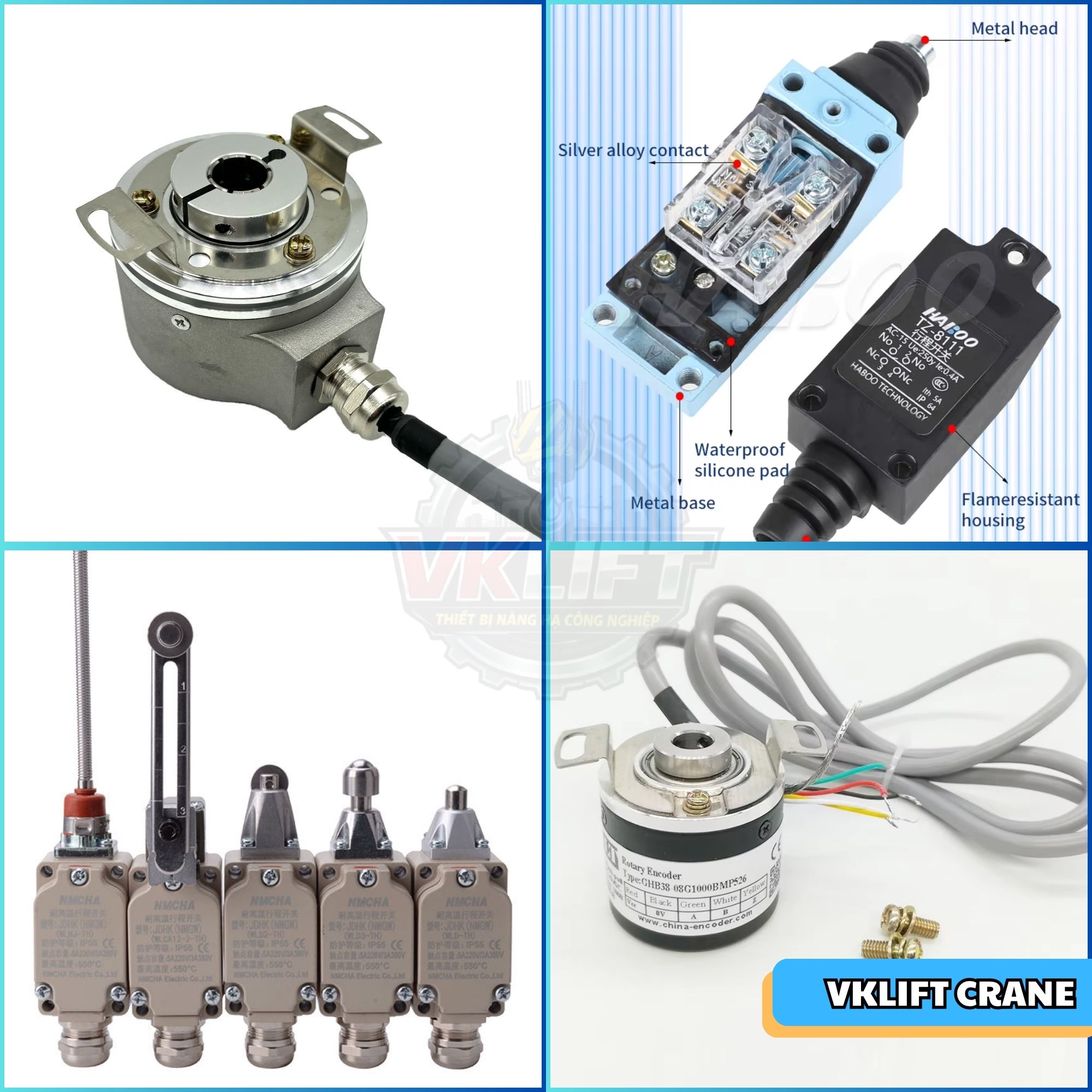 Encoder và Limit Switch khác nhau như thế nào - So sánh chi tiết