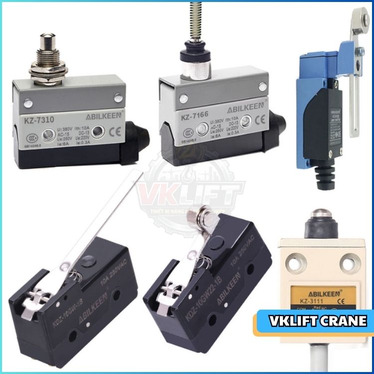 Cảm biến giới hạn hành trình cầu trục bị hỏng - VNID
