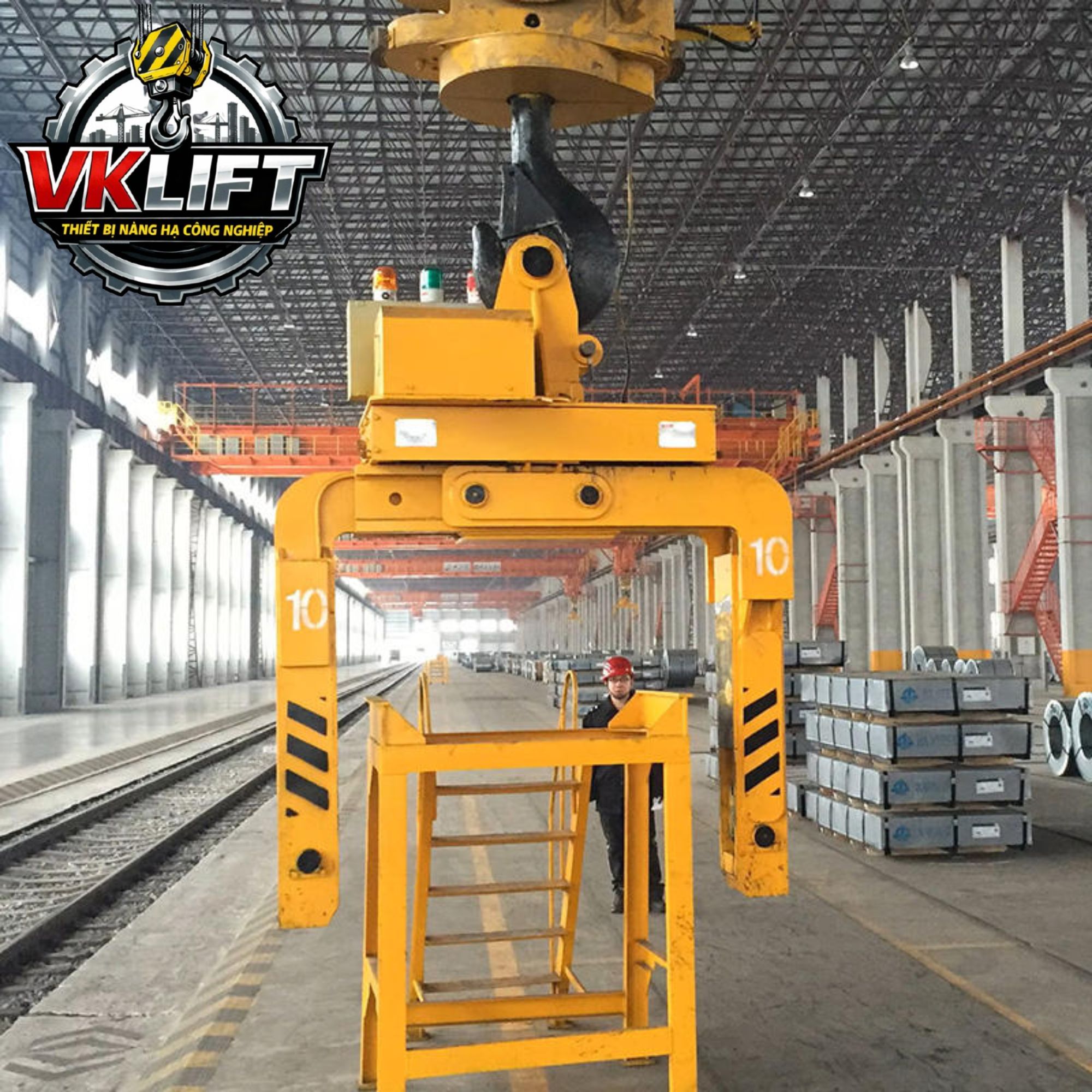 MÓC KẸP THÉP NẰM NGANG