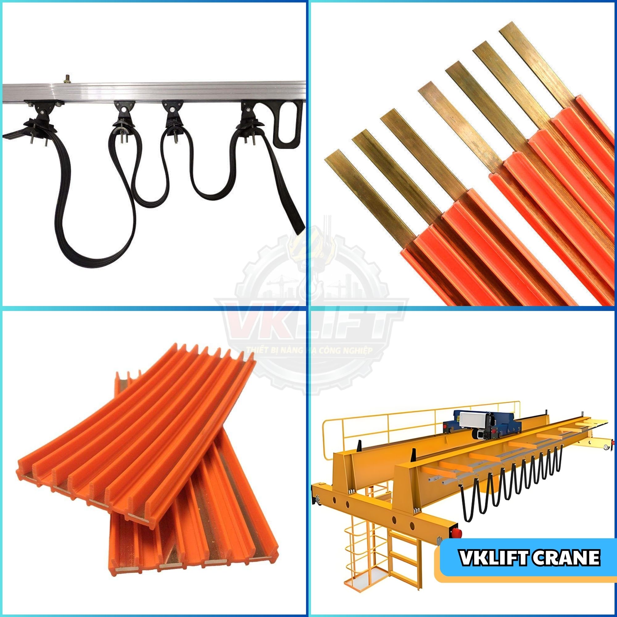 So sánh ray điện an toàn và cáp treo cầu trục chi tiết từ A-Z