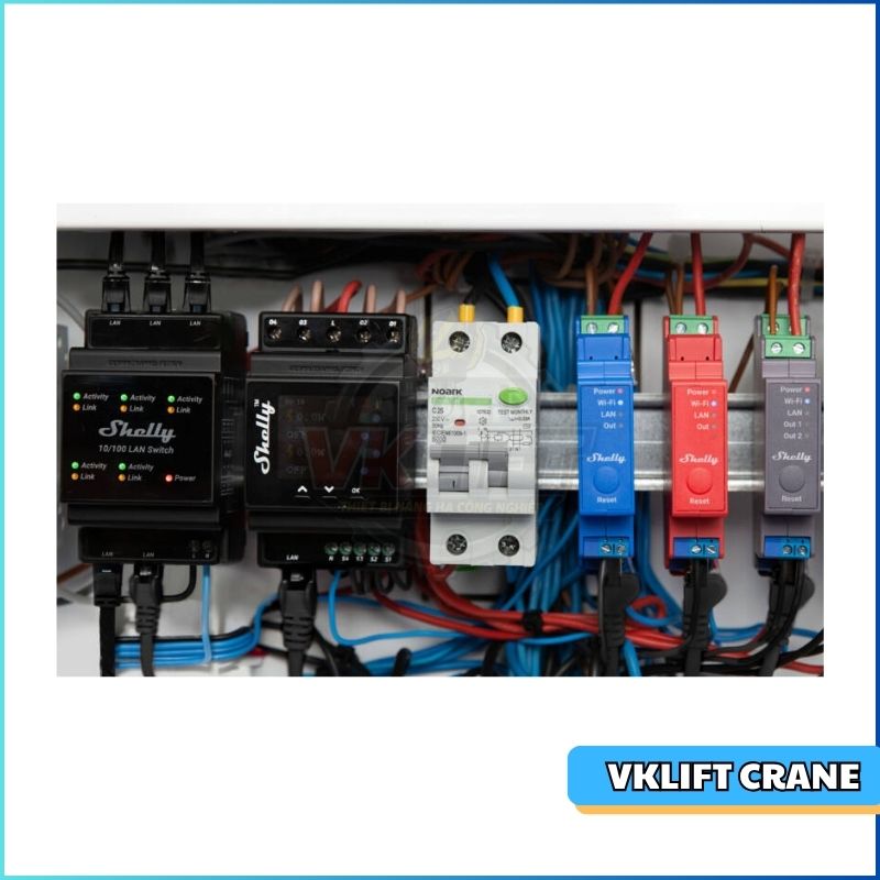 Sơ Đồ Đấu Relay Mất Pha Trong Tủ Điện Cầu Trục Chi Tiết