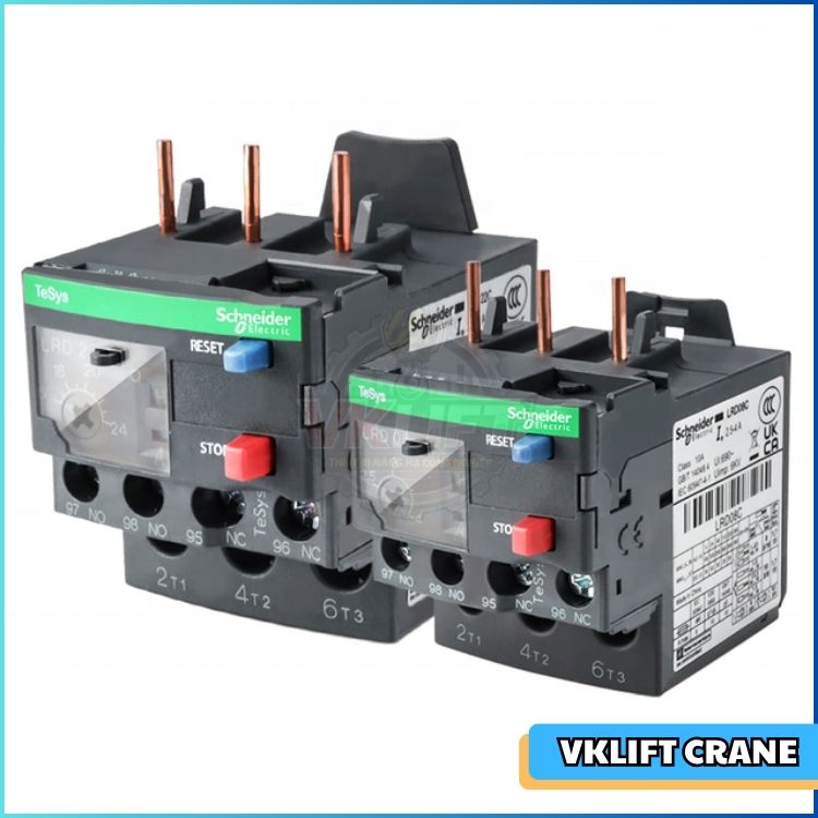 Cách Chỉnh Rơ Le Nhiệt Đúng Kỹ Thuật Cho Động Cơ Cầu Trục