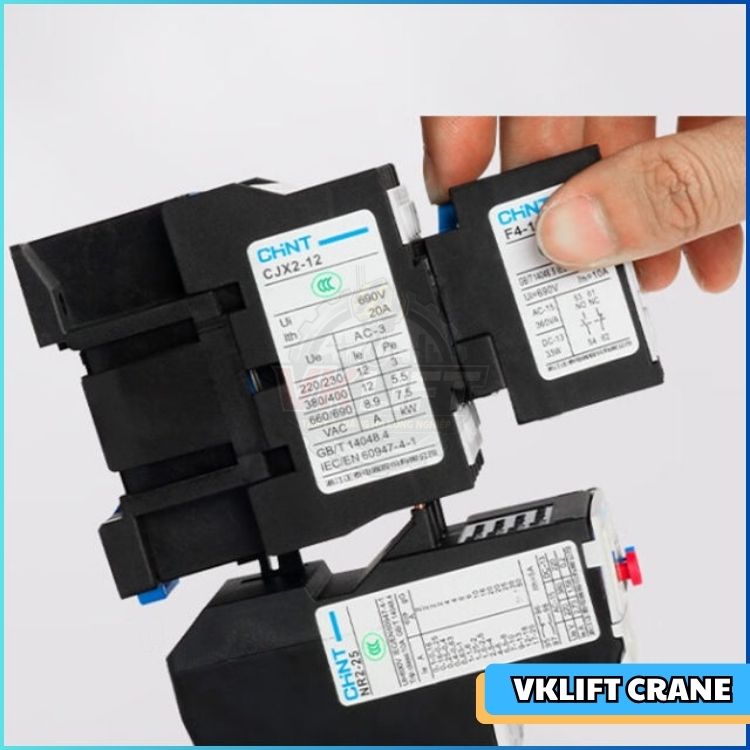 Rơ le nhiệt hoạt động như thế nào trong hệ thống cầu trục - VNID