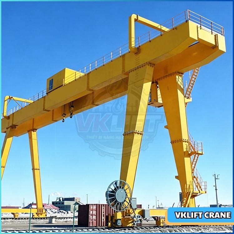 Rulo Cuốn Cáp Điện Cầu Trục Dầm Đôi Hoạt Động Như Thế Nào | VNID