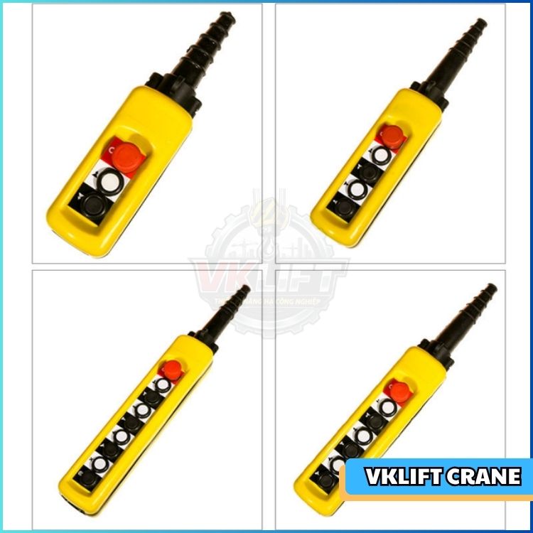 Tay Bấm Điều Khiển Có Dây Cầu Trục Là Gì? Cấu Tạo & Ứng Dụng