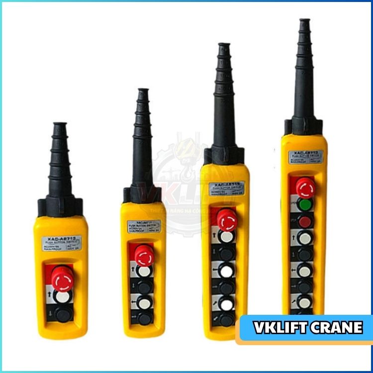 Cách Chọn Tay Bấm Điều Khiển Cầu Trục Phù Hợp Theo Tải Trọng