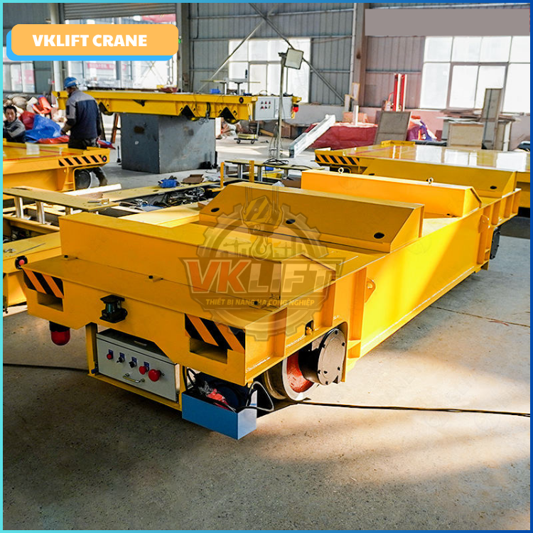 Dự án xe gòong tải trọng 50 tấn cho nhà máy kết cấu thép tại Hải Phòng - VNID