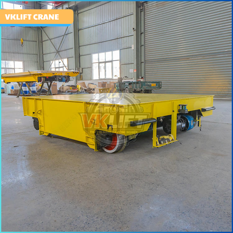 Hoàn thiện hệ thống xe gòong vận chuyển khuôn cho nhà máy sản xuất nhựa tại Bình Dương -  VNID